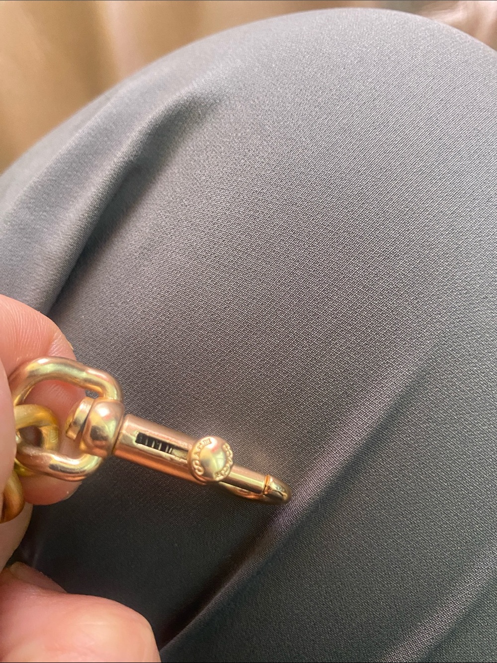 Coach Gold Chain Handbag Strap - Picture 3 of 4